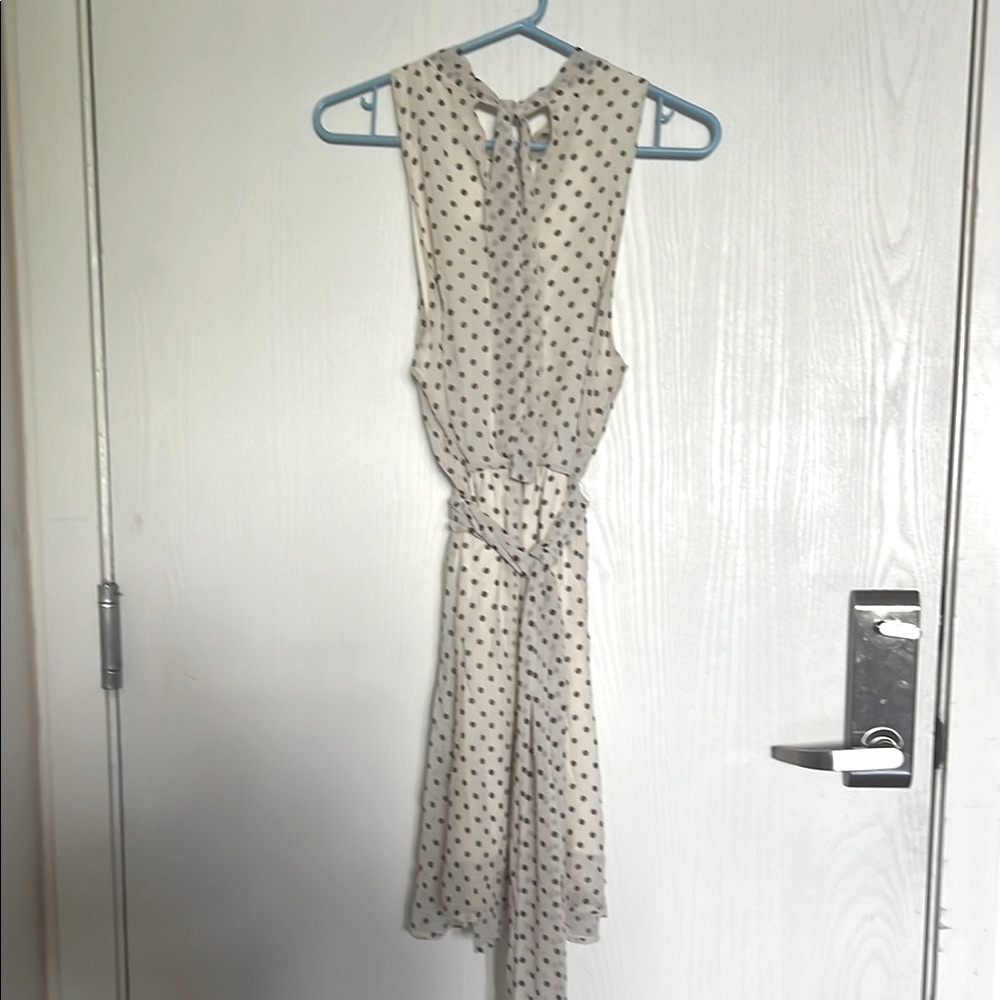 Anthropologie Staci Frati Sweet Pea Polka Dress - Black and Cream size Medium - Picture 7 of 12